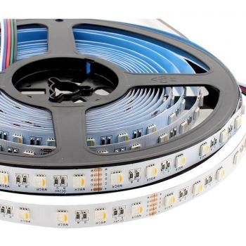 Tira LED RGB + Blanco cálido 5m SMD5050