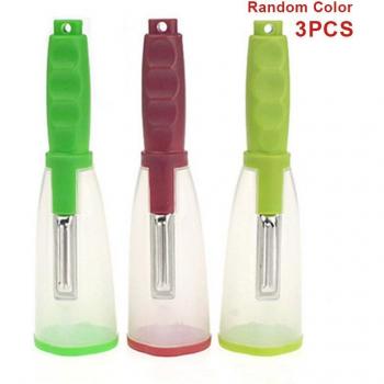 Kitchen Peeler with Waste Bin