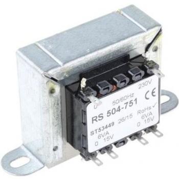 Transformador RS PRO 12VA con 2 Salidas