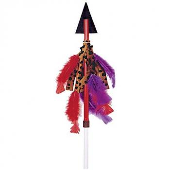 Speer 125 cm – Widmann Indische Spielzeugwaffe mit Rüstung