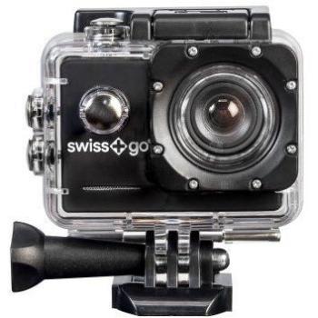 CÁMARA DEPORTIVA SWISS-GO SG-1.0 FULL HD NEGRA