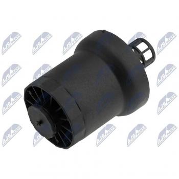 Couvercle de boîtier de filtre à huile NTY CCL-VW-040 pour AUDI et VOLKSWAGEN