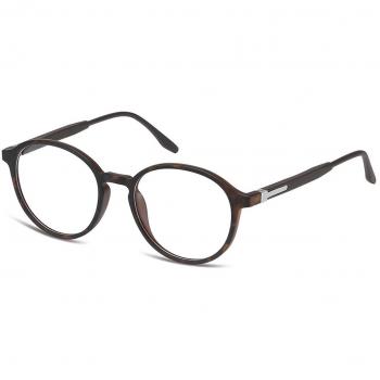 Tortoise‑Shell TR90 Men’s Full Rim Prescription Eyeglasses – Size 51, Free Lenses & Blue‑Light Protection