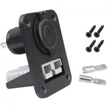 Enchufe empotrado 2 en 1 Anderson para camper y barco