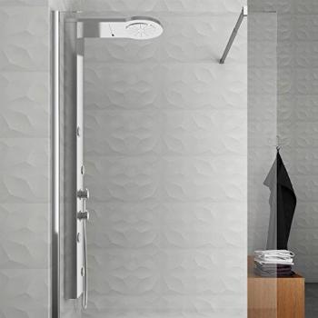 Douche hydromassante Alaska en acier inoxydable