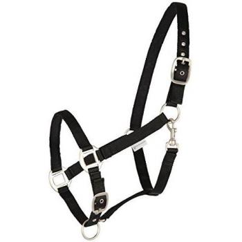 Waldhausen Black Satin Perlon Halter (Full)
