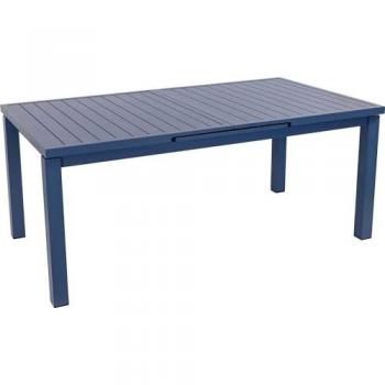 Table de Jardin Aluminium Gris Bleuté 8 à 10 Personnes