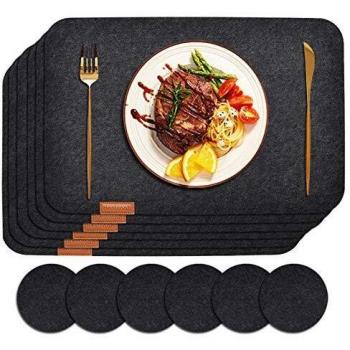 Washable Felt Dinnerware Set