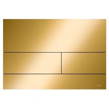 Tece Plaque de poussée WC Square II Métal – compatibilité double dose