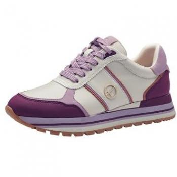 Tamaris Damen Vegan Sneaker lila Gr. 37