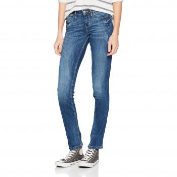 TOM TAILOR Damen Jeans Stella Mid Blue SW, Blau