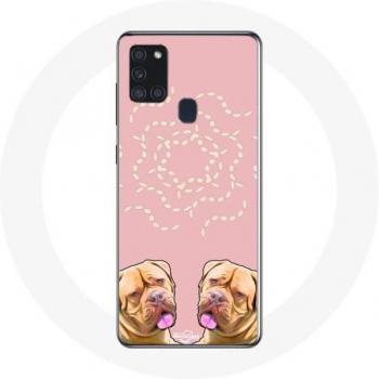 Protection douce Galaxy A21S – Double Dogue de Bordeaux