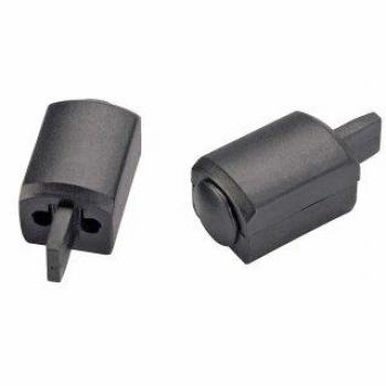 Set de Supports Muraux Apollo Noirs 4 Unités – SLV