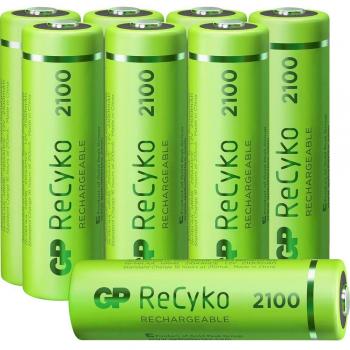 GP ReCyko Oplaadbare AA Batterijen 2100 mAh (8 Stuks) NiMH