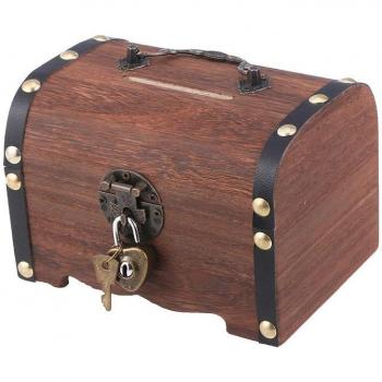 Vintage Lockable Piggy Bank
