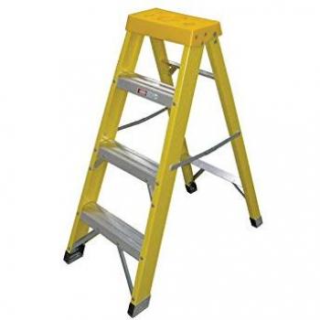 Zarges Fibreglass Swingback Step Ladder 4 Rungs