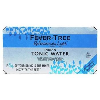 Fever Tree Light Tonic Water Mini Cans 16 Pack (150ml Each)