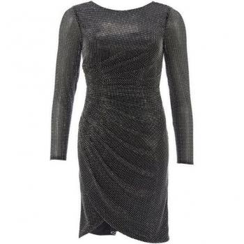 Hey Kyla Strassbesetztes Partykleid