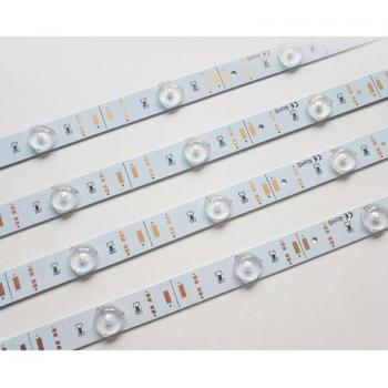 5pcs 47/95cm High Bright LED Rigid Strip 360° Lens