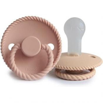 Tétines d'allaitement Frigg Silicone Croissant & Blush