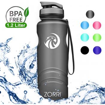 Fitness Water Bottle with Pop Open Lid and Filter
