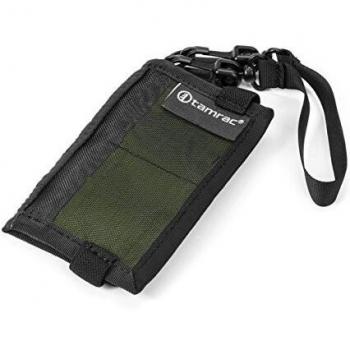 GOBLIN WALLET CF4 TAMRAC – 4‑Slot Memoria SSD/NVMe, Nylon NERO + VERDE