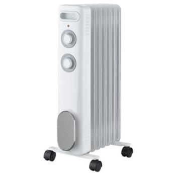 Calista 2000 W radiateur mobile à bain d’huile – blanc