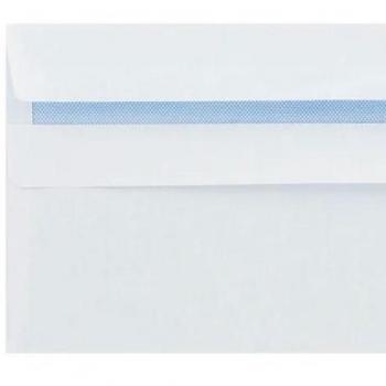 Q-Connect Self-Seal Envelope Wallet, 80 gsm, White (250 Pack)