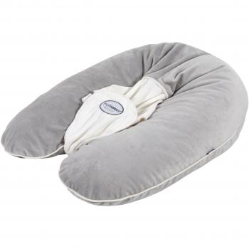 Coussin Multirelax Soft Boa Candide Gris clair/Écru