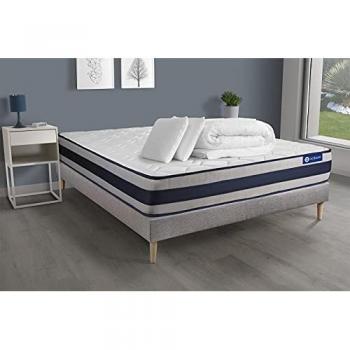 Kit Cama Actiflex Ergo 140x200: Colchón, Somier y Accesorios