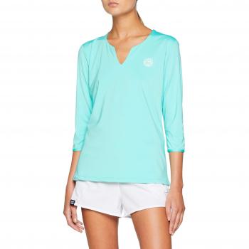 V‑Neck Mint Long Sleeve T-Shirt – XS