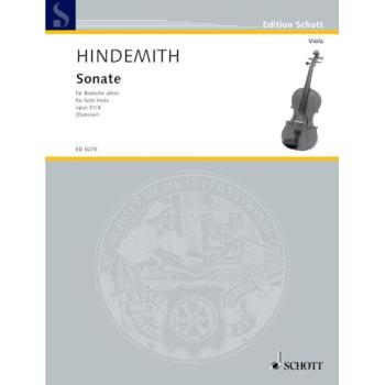 Partitions classique SCHOTT HINDEMITH PAUL