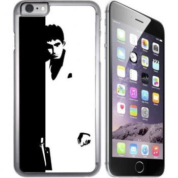 Protezione iPhone 8 Plus Scarface NERO & BLANCHE