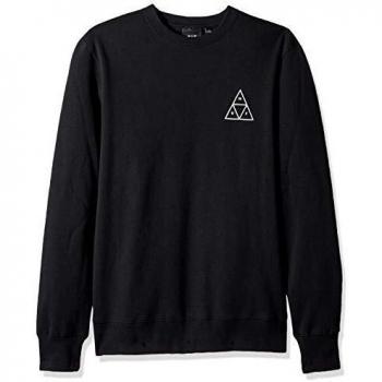Essentials Crew Pullover von HUF – Herrengeschmack, schwarz, XL