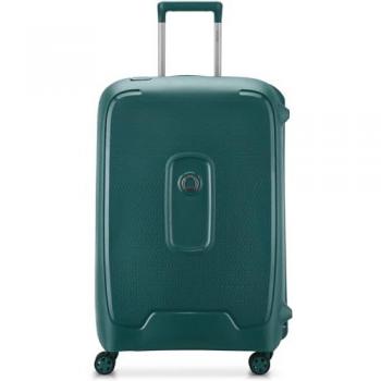 Delsey Paris Moncey 90L Dark Green Hard Shell Trolley Bag