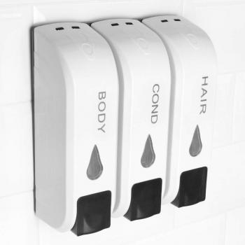Bathroom Triple Soap Dispenser