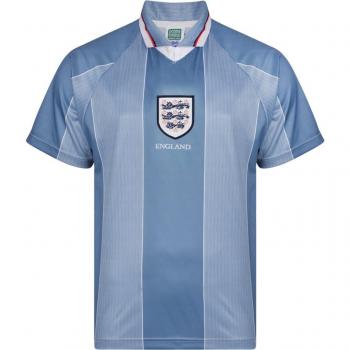 England 1996 EURO 1996 Retro Away Shirt – Blue