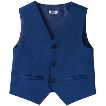 Gilet Unico Tinta Blu Ido 4B240 Bambino