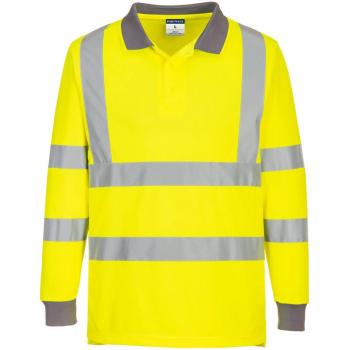 Portwest UltraSafe XL Long Sleeve Hi-Vis Polo Bundle – Yellow