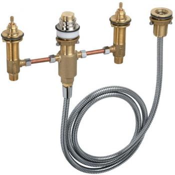 Hansgrohe Corpo incasso rubinetto bordovasca 4 fori con accessori 13244180