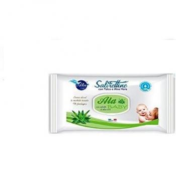 AIR NATURE SALVIETTINE BABY 72PZ C/TALCO E ALOE VERA
