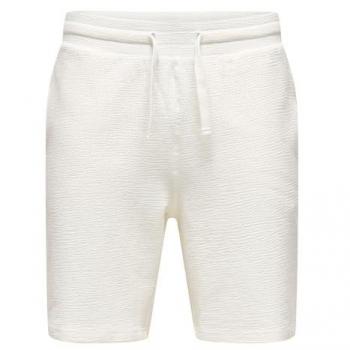 Bermudas de Verano Blancas 22029752 de Only & Sons
