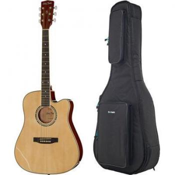 Harley Benton D-120CE NT inkl. Gigbag Natur Hochglanz