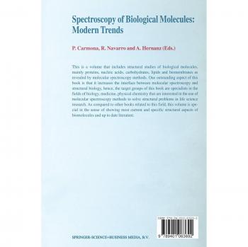 Spectroscopy of Biological Molecules: Modern Trends