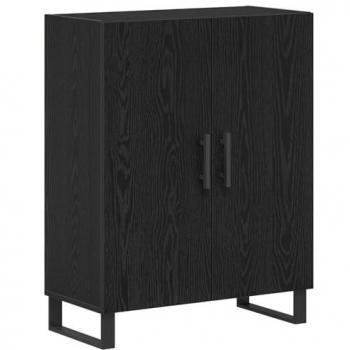 Eiche‑Schwarz Sideboard von VidaXL – 69,5 x 34 x 90 cm Holzwerkstoff