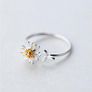 Frischer Gänseblümchen Engagement Ring