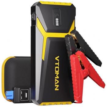 VTOMAN V10 PRO 4500A Starter per auto con luci LED e ricarica veloce Tipo C