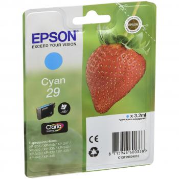 Cartuccia Epson Originale 29 Ciano T2982 Strawberry