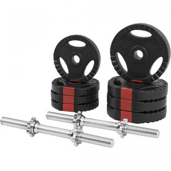 20KG Cement Dumbbell Set with Adjustable Weights
