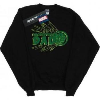 Hulk Vater Sweatshirt für Herren M weiß